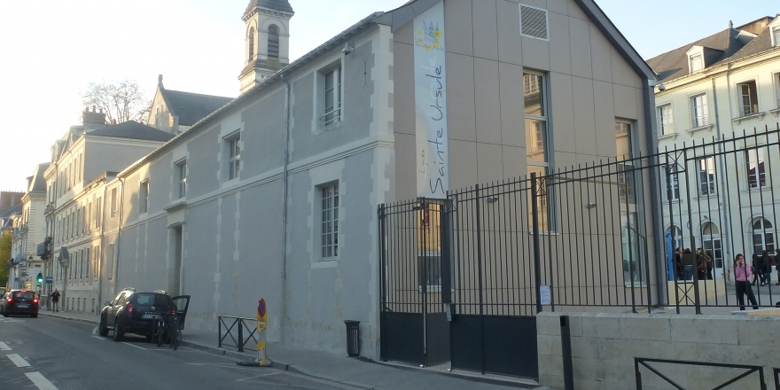 Réhabilitation du Lycée Sainte Ursule de Tours par le cabinet d'architectes Boille et Associés