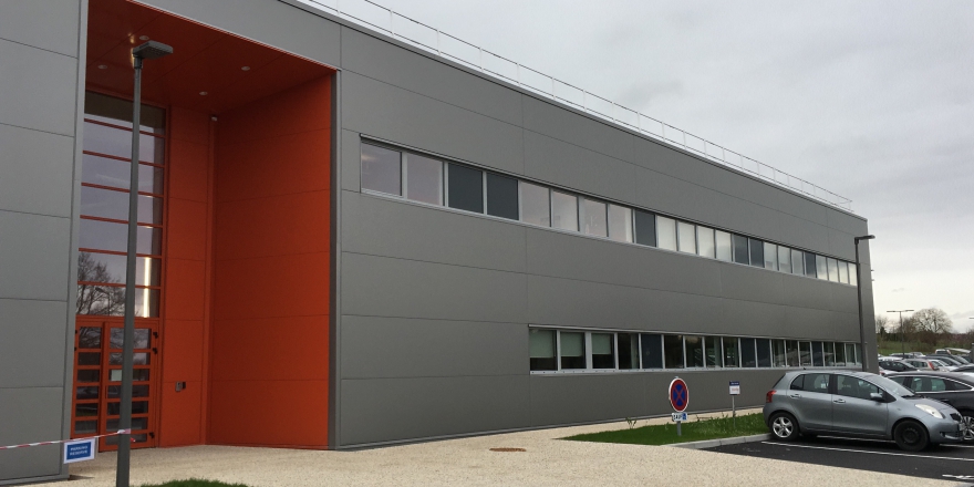 Réalisation des bureaux SOGAREP par le cabinet d'architectes de Tours Boille et associés