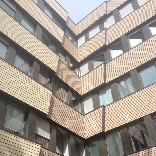 Rénovation énergétique de la CNAV à Tours : architectes Boille et Associés