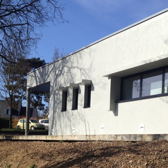 Collège Beaulieu réalisation du restaurant scolaire et de la cuisine : Boille et Associés architectes à Tours