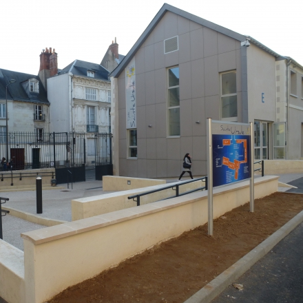 Réhabilitation du Lycée Sainte Ursule de Tours par le cabinet d'architectes Boille et Associés