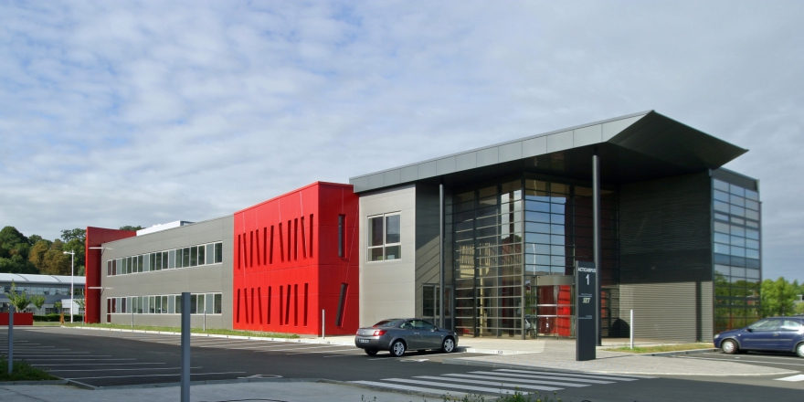 Création d'espaces de bureaux à Tours Acti Campus par les architectes Boille et associés