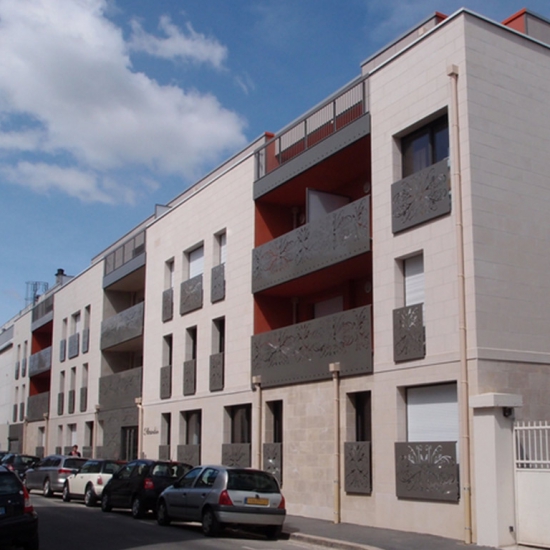 Logements collectifs et individuels groupés à Tours : Boille et Associés Architectes